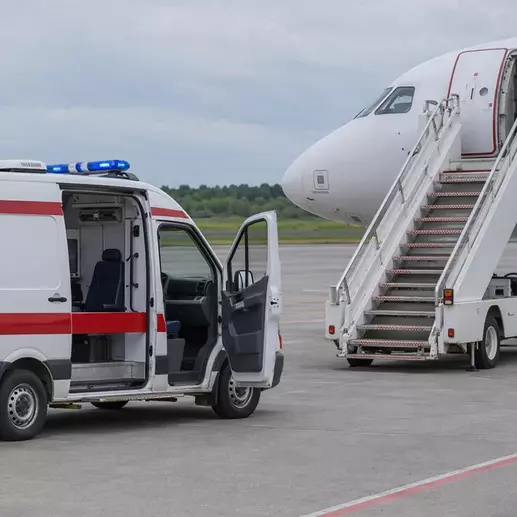 перевозка больных в аэропорт